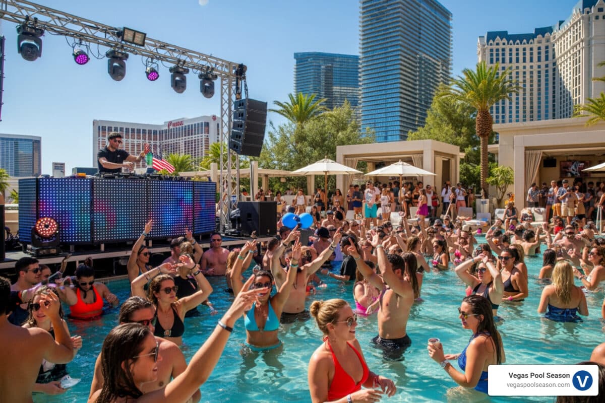 Vegas Pool Party Schedule 2027