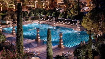 Bellagio pool Las Vegas