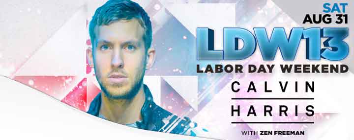 Calvin Harris Labor Day Weekend