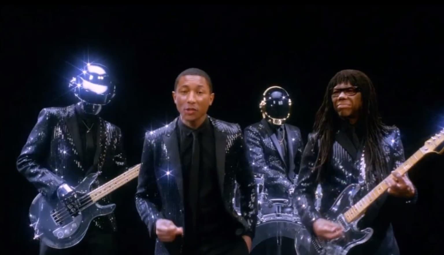 Daft Punk and Pharell Las Vegas