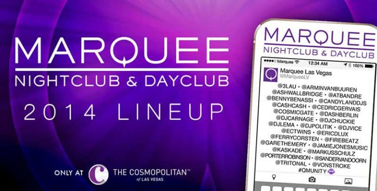 Marquee Dayclub 2014 Resident DJs