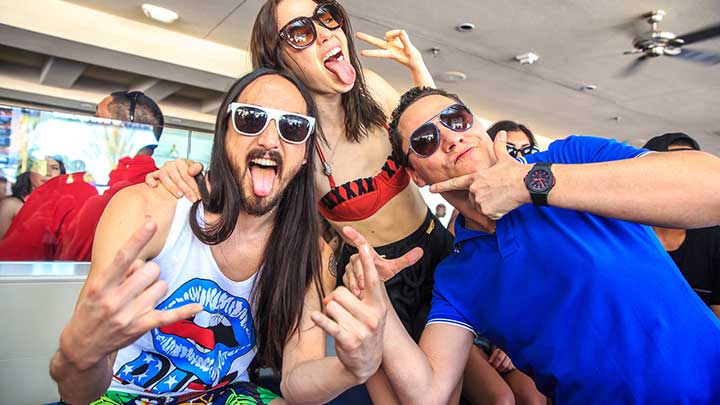 Steve Aoki Las Vegas, Wet Republic Hakkasan