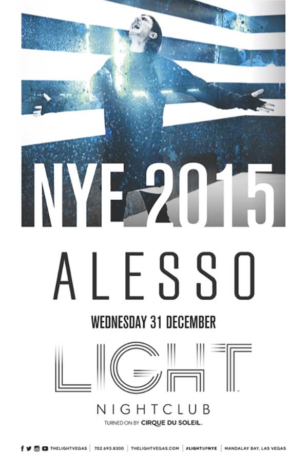 Alesso New Year's Eve Light Nightclub