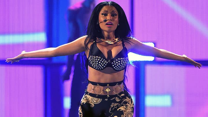 New Years Evs 2015 Nicki Minaj & Meek Mills Drais Nightclub
