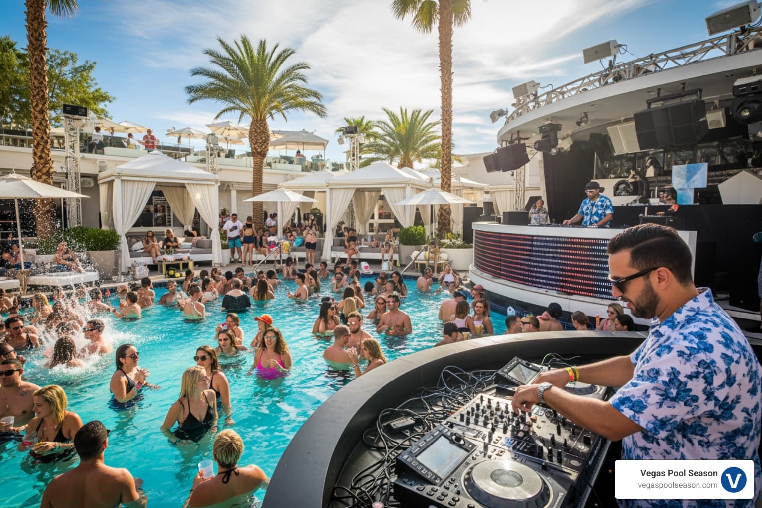 dayclubs in las vegas