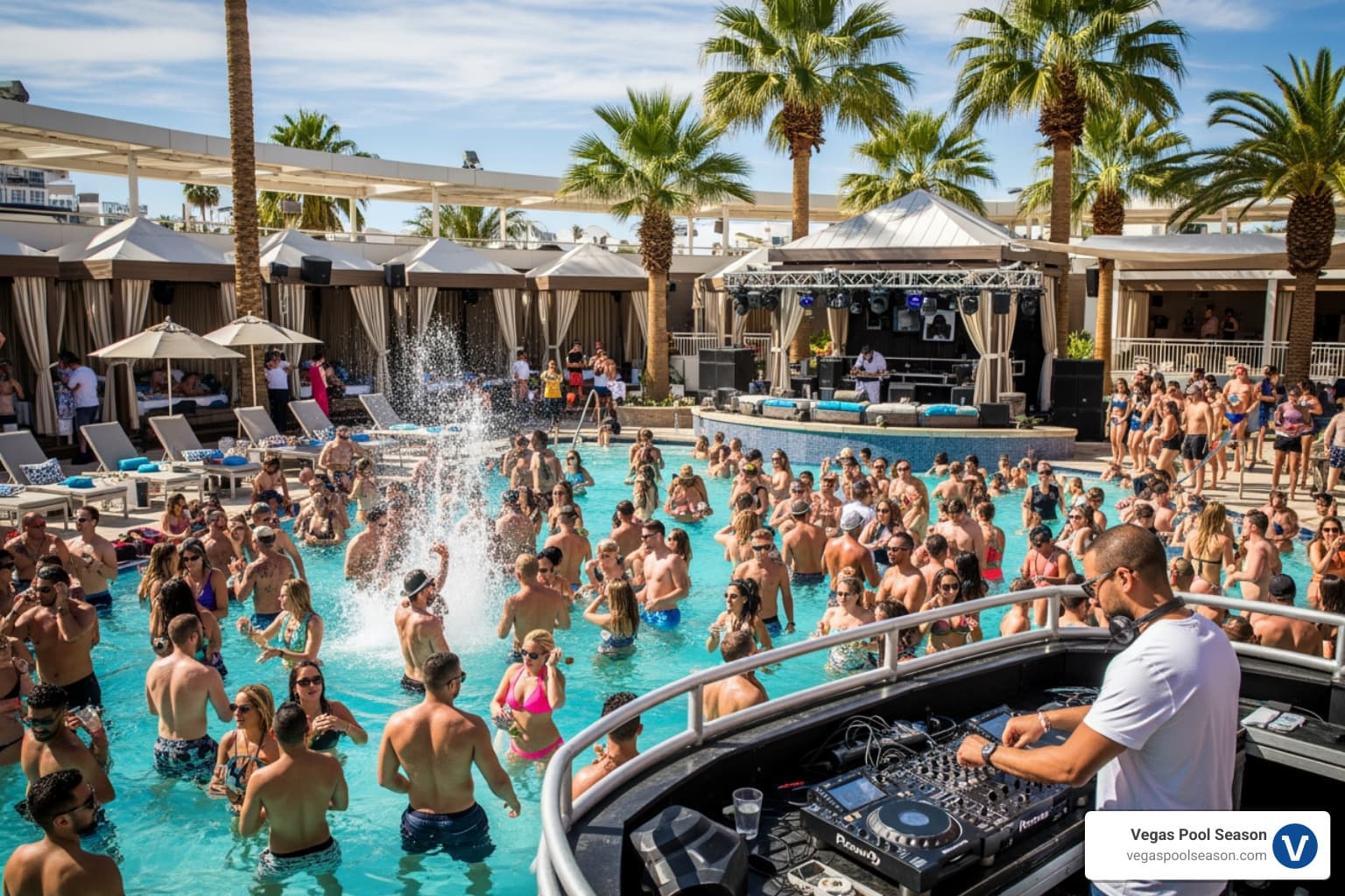 Las Vegas pool events