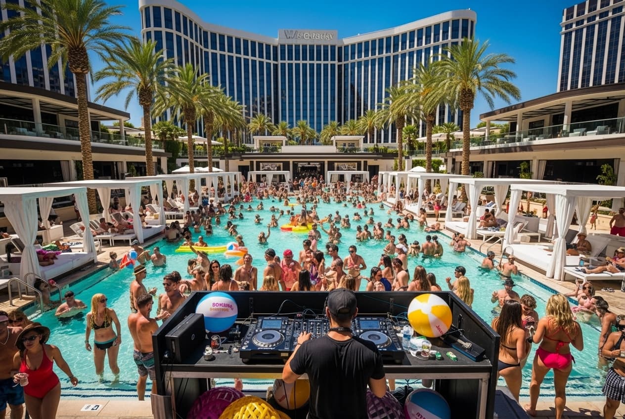 Las Vegas pool party guide