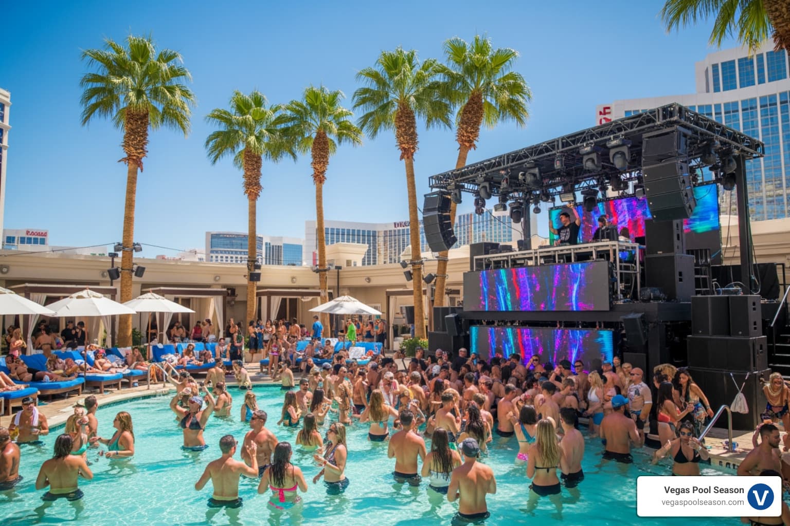 best day clubs vegas