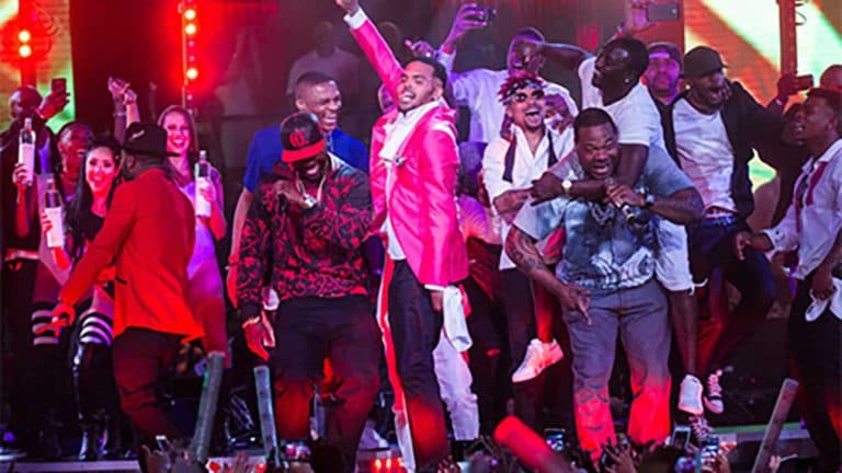 50 Cent Chris Brown Drai's MDW 2015 Vegas